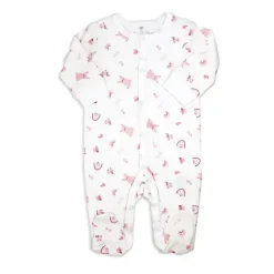 Rose Textiles Rose Textile - Conjunto de presente pendurado para coelhos de meninas com 8 unidades New