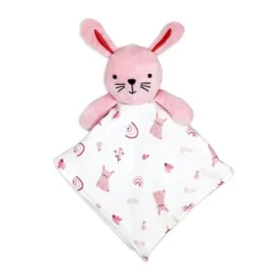 Rose Textiles Rose Textile - Conjunto de presente pendurado para coelhos de meninas com 8 unidades New