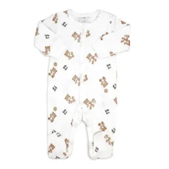 Rose Textiles Rose Textile - Conjunto de presentes de ursos pendurados neutros para bebês com 8 unidades Clearance