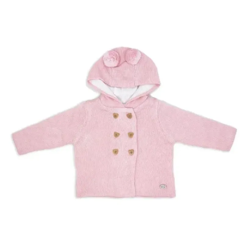 rose_textile__conjunto_de_SKUaoPiIFeX_2.webp Rose Textiles Rose Textile - Conjunto de malha com capuz rosa para meninas, 2 unidades New