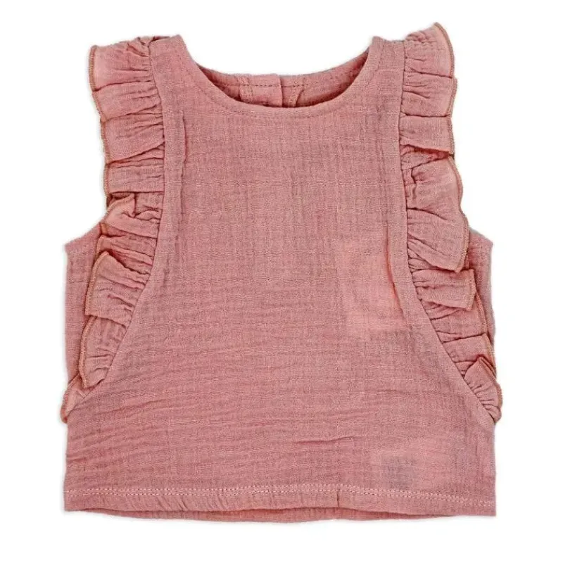rose_textile__conjunto_de_SKUtlkGGPgj_2.webp Rose Textiles Rose Textile - Conjunto de 3 peças de história curta rosa Tod Gauze para meninas Sale