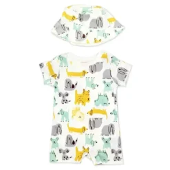 Rose Textiles Rose Textile - Conjunto de macacão para cachorros e meninos 2Pk Clearance
