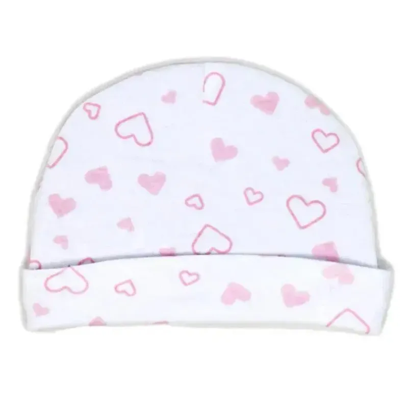 rose_textiles___algodo_or_SKUdRfBMFLl_3.webp Rose Textiles - 100% Algodão Orgânico Pacote com 5 - Conjunto de Chapéu e Luva, Coração Rosa Outlet