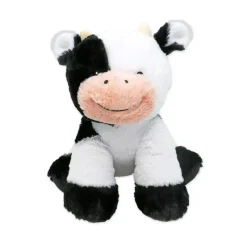 Rose Textiles - 11 animais sentados, vaca New