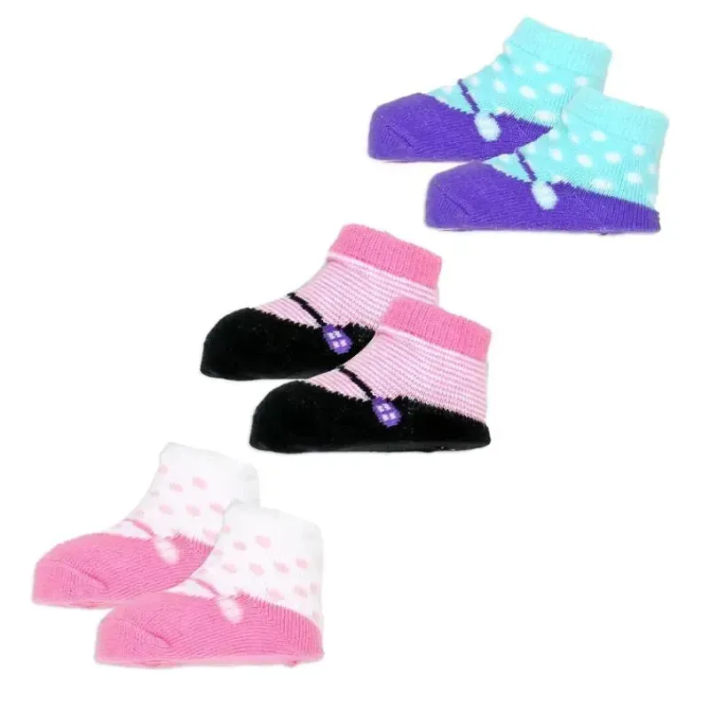 rose_textiles___pares_de__SKU9O1z0jM7_0.webp Rose Textiles - 3 pares de meias de cano alto, sapatos Maryjane Discount