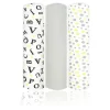 Rose Textiles - 3 Pk Knit Swaddles, Grey Abc's Clearance