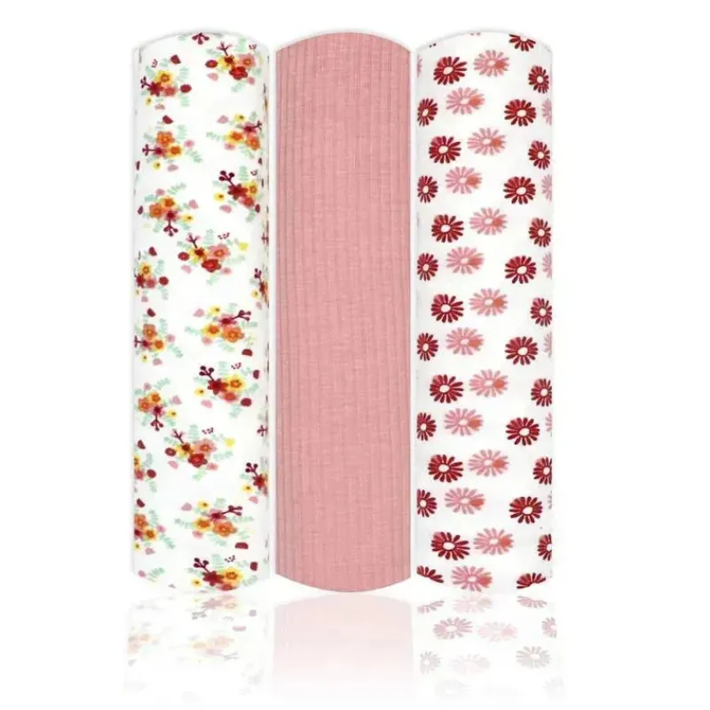 rose_textiles___swaddles__SKUGgQFWIx9_0.webp Rose Textiles - 3 Swaddles de malha Pk, margaridas rosa Online