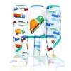 Rose Textiles - 3 Toalhas com Capuz C/ 5 Toalhas de Rosto:, Green Trucks Hot