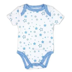 Rose Textiles - Body 100% Orgânico 3 Pk, Azul New