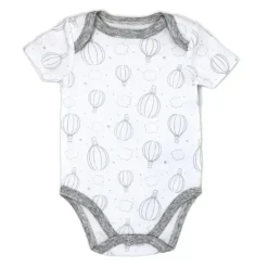 Rose Textiles - Body 100% Orgânico 3 Pk, Cinza Sale