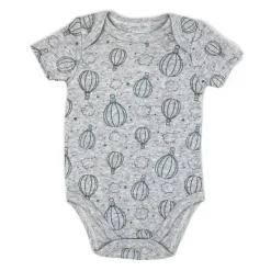 Rose Textiles - Body 100% Orgânico 3 Pk, Cinza Sale