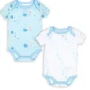 Rose Textiles - Body com tema Galaxy, pacote com 2, azul Best