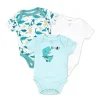Rose Textiles - Body para menino com 3 unidades, Dino Sale