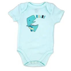 Rose Textiles - Body para menino com 3 unidades, Dino Sale