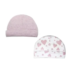 Rose Textiles - Chapéu de 2 unidades, rosa urze Clearance