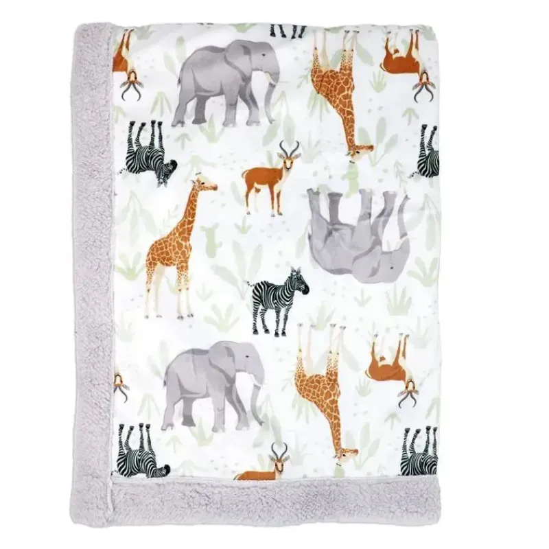 rose_textiles__cobertor_d_SKUCJIgXXK6_0.webp Rose Textiles - Cobertor de vison de 2 camadas, Sage Safari Hot