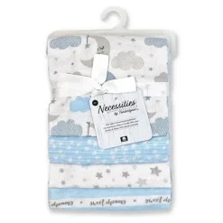 Rose Textiles - Cobertor de recepção de 4 unidades, Blue Sweet Dreams Online