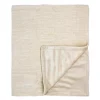Rose Textiles - Cobertor de lã de vison e aveia para bebê Outlet