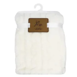 Rose Textiles - Cobertor Sherpa Esculpido, Cru Fashion