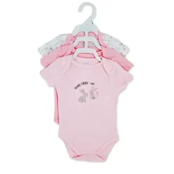 Rose Textiles - Conjunto de body feminino com 3 unidades, coelhinhos Discount