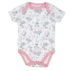 Rose Textiles - Conjunto de body feminino com 3 unidades, coelhinhos Discount