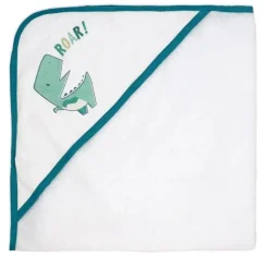 Rose Textiles - Conjunto de banho de 8 peças - 5 toalhas com capuz e 3 panos de rosto, Dino Online