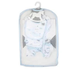 Rose Textiles - Conjunto de bolsa de malha de 5 peças para meninos, Lua Outlet