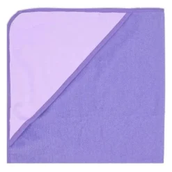 Rose Textiles - Conjunto de banho 8 unidades - 5 toalhas com capuz e 3 panos, floral roxo Sale