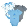 Rose Textiles – Conjunto de body para menino com 3 unidades, cavalheiro Outlet