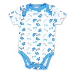 Rose Textiles – Conjunto de body para menino com 3 unidades, cavalheiro Outlet