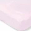 Rose Textiles - Lençol de berço de flanela sólida, rosa New