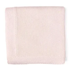 Rose Textiles - Manta de malha com borda, coral Clearance
