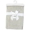Rose Textiles - Manta de malha com borda, cinza Outlet