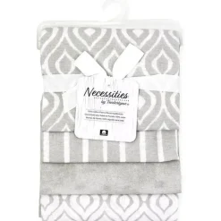 Rose Textiles - Manta de recebimento de 4 unidades, cinza Hot