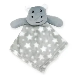 Rose Textiles - Nunu com chocalho de anel, hipopótamo cinza Sale