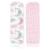 Rose Textiles - Pacote de 2 cobertores de musselina, Pink Sweet Dream Hot