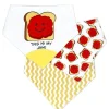 Rose Textiles - Pacote de 3 babadores bandana, This Is My Jam Best
