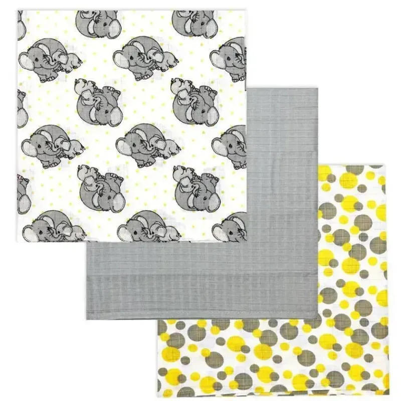 rose_textiles__pacote_de__SKUzNKyT6Be_0.webp Rose Textiles - Pacote de 3 mantas de musselina, amarelo elefante Clearance