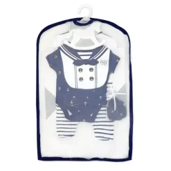 Rose Textiles - 5Pk Baby Boy Sailor definido em uma bolsa de malha Fashion