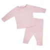 Rose Textiles - 2Pk Baby Girls Knit Bow Set, Pink Outlet