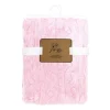 Rose Textiles - Sherpa esculpido, rosa Hot
