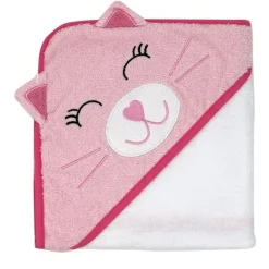 Rose Textiles - Toalha com capuz animal, gato Sale