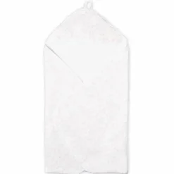 Rose Textiles - Toalha com capuz forrada de musselina Star, rosa Clearance