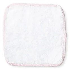 Rose Textiles - Toalhinha sólida com acabamento listrado, rosa Clearance