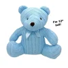 Rose Textiles - Urso de malha de 12 cabos, azul Hot