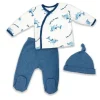 Rose Textiles Rose Têxteis - Conjunto de enxoval de bebê 3 unidades, salve nossos oceanos Outlet