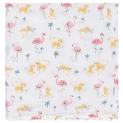 Gerber Roupa de cama - 2 mantas de musselina, Girl Animal Geo Girl Online