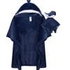 Gerber Roupa de cama - 2 peças de cobertor de segurança e conjunto de cobertor com capuz, baleia Outlet