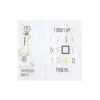 Gerber Roupa de cama - 2 peças conjunto de cobertor Milestone menino, caminhões safári Fashion