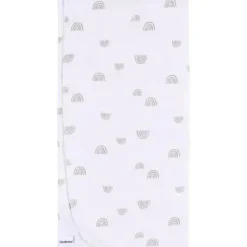 Gerber Roupa de cama - 4 unidades em branco de flanela, Boho Rainbow Clearance